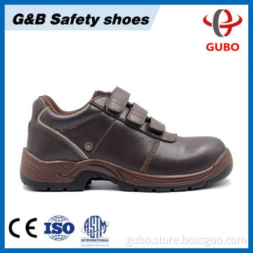 Steel Toe Anti Static Breathable Cow Leather Safety Shoes
